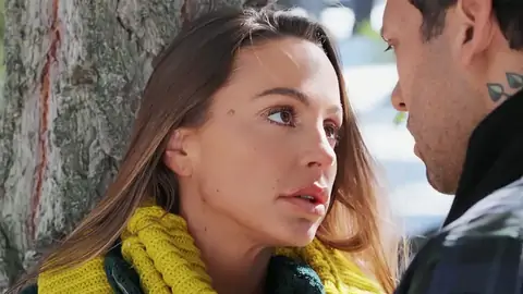 Abigail Mac is totally bare while in the woods