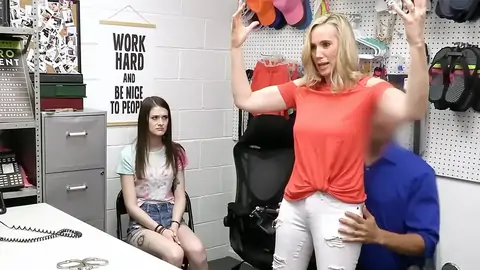 The police officer wants to have an FFM 3 way