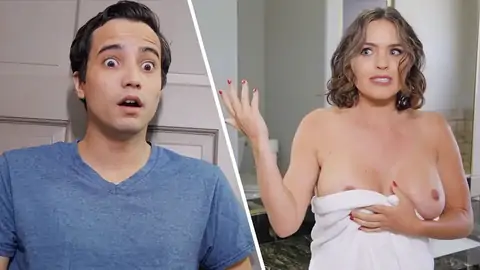 Stepson is fingering the MUMMY's gash under the table