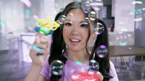 Chinese teenage Lulu Chu is getting facefucked by a BWC